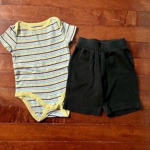 Circo Outfit 0-3 Mo Bodysuit & Pants 100% Cotton